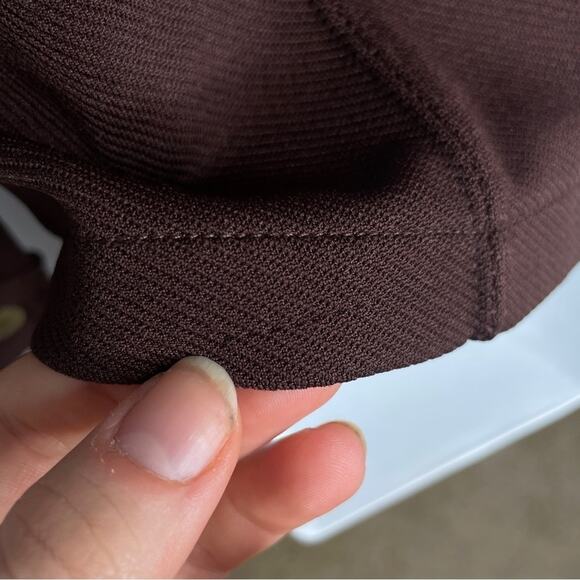 FREE PEOPLE Vintage Brown Jacket Womens Size Small Neutral Indie Sleaze Grunge - Picture 7 of 11